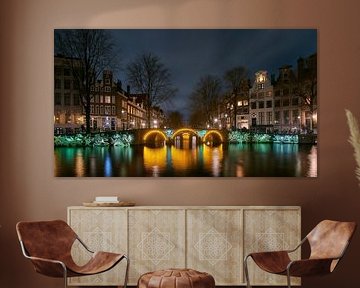 Amsterdam Light Festival; Metamorphaunes, von Luminariste