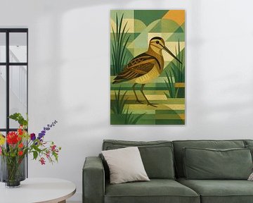 A geometric illustration of a snipe. by Johannes