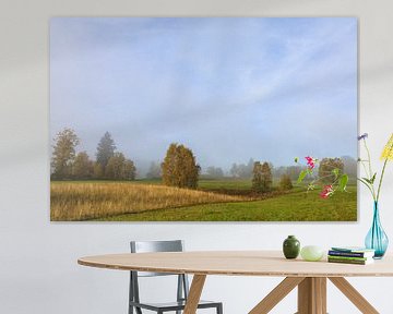 Herbstliche Landschaft im Irndorfer Hardt - Naturpark Obere Donau von BlattArt - Christine Horn