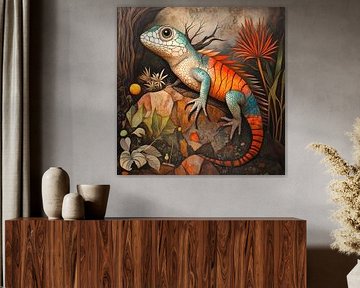 Lizard by Jutta Maria Pusl
