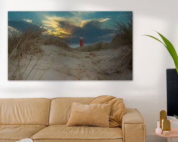 Les dunes de Texel au coucher du soleil sur Raymond Kuhlman