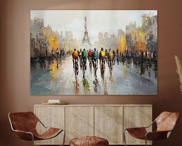 Peloton in Paris | Tour de France | Radsport von Lauren Wilde