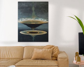 Illustration du hall d'entrée | Golden Disc Resonance