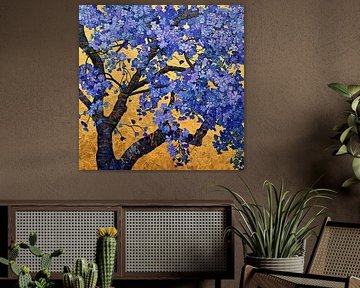 Blauer Baum | Blaue Blumen