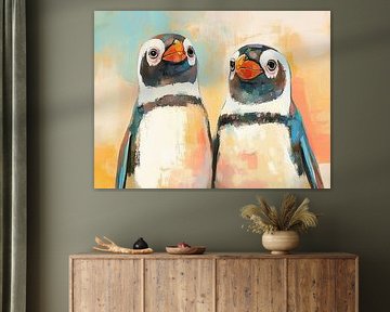 Die lustigen Vögel von Blickfänger Gemälde