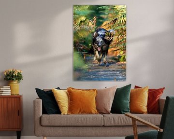 Sprinting through the brushes - Snorre von Catch Chris