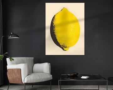 Stylised lemon by drdigitaldesign