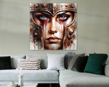 IJzeren Helm Krijger-koningin van Chromatic Fusion Studio