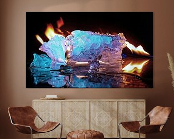 Feu et glace 1 sur Jürgen Hüsmert