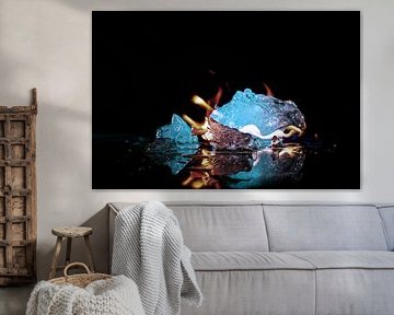 Vuur en IJs 8 van Jürgen Hüsmert