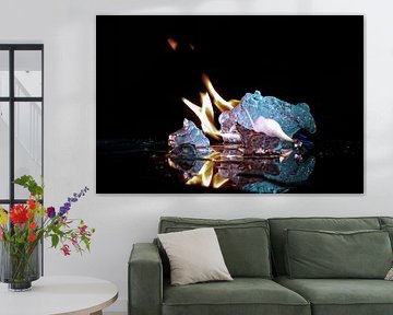 Vuur en IJs 9 van Jürgen Hüsmert