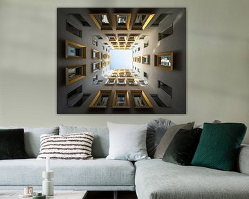 Waar lijnen samenkomen en de lucht begint van Jeroen van Boekel