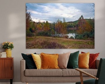 Herbstliche Landschaft am Arkenberger Baggersee