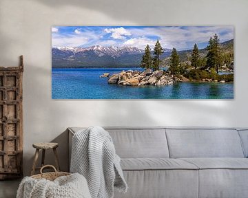 Lake Tahoe panorama, USA