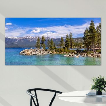 Panorama des Lake Tahoe, US von Adelheid Smitt