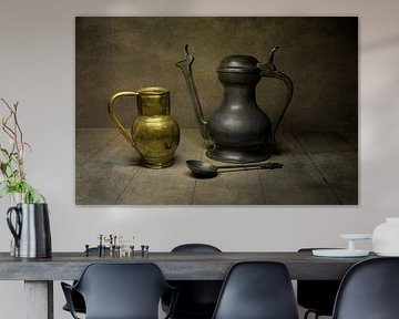 stillleben mit krügen von René Ouderling
