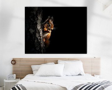 Das Eichhörnchen aus dem Clingendael-Wald von Karina Brouwer