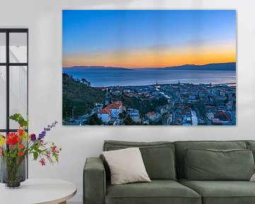 Sunset over the Kvarner Bay by Photoart-Naegele