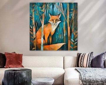 Fuchs im Wald von Jutta Maria Pusl