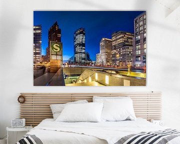 BERLIJN Potsdamer Platz - Stedelijke flair op het blauwe uur