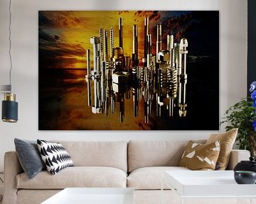 Skyline "Schraubenhausen" by Jürgen Hüsmert