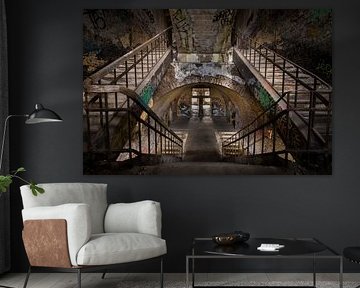 Die Treppe zum Verfall von Rob van der Wal