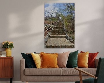 Treppe zum Man di Dios von Europhoto Netherlands