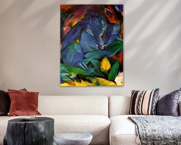 Franz Marc - Wild zwijn (zwijn en zeug) van Peter Balan