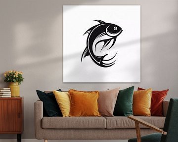 Jumping fish by Vythryd Arts