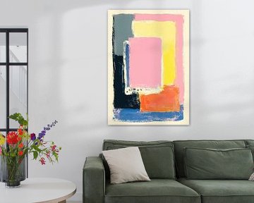 Abstract colour block by Niklas Maximilian