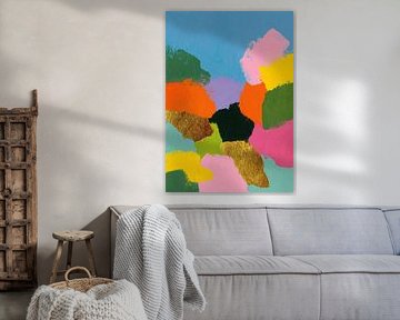 Colourful abstract composition by Niklas Maximilian