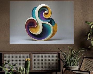 modern abstract art by Egon Zitter