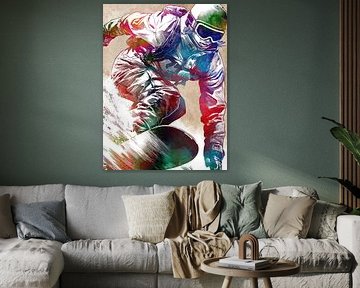 Snowboard Sport Kunst #snowboard
