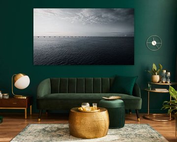 Zeelandbrug in einem anderen Licht von Nike Liscaljet Photography