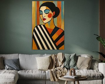 Portrait Stripe me Gently