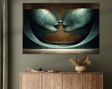 moderne abstrakte Kunst von Egon Zitter