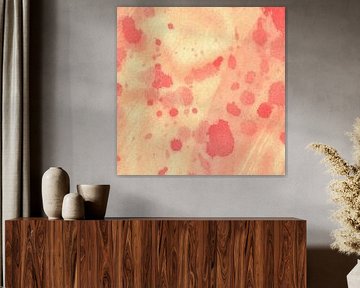 Abstract minimalist art in soft pastels. by Dina Dankers