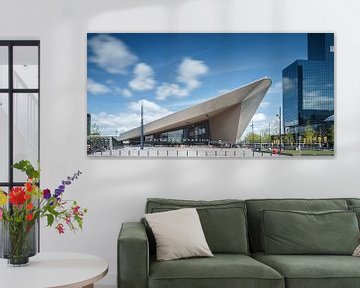 Het centraal station van Rotterdam van Menno Schaefer