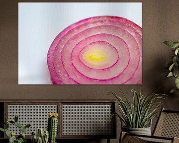 Red onion by Doortje Kwakkel
