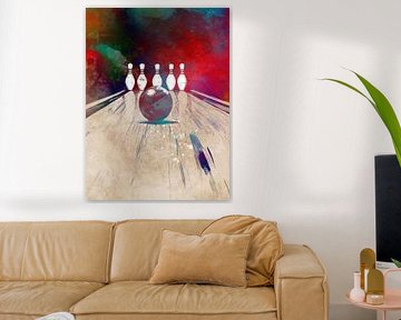Bowling Sport Kunst #Bowling #Sport
