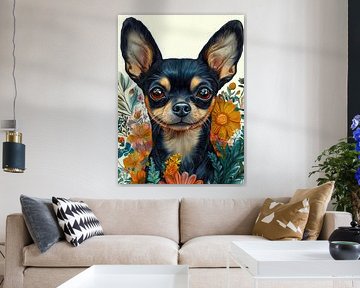 Chihuahua hond dierenkunst #hond