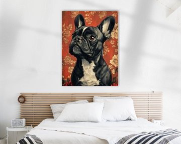 Franse bulldog hondenkunst #hond