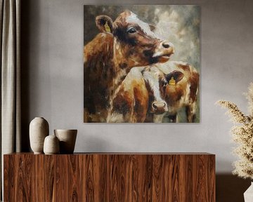 Een koppeltje koeien