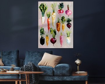 Légumes du marché sur Gypsy Galleria