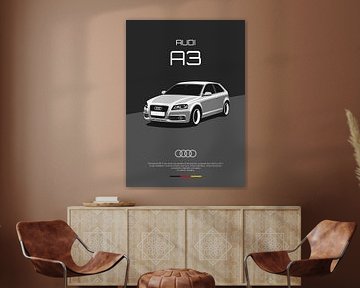 Audi A3 8P sur Kaminarirace