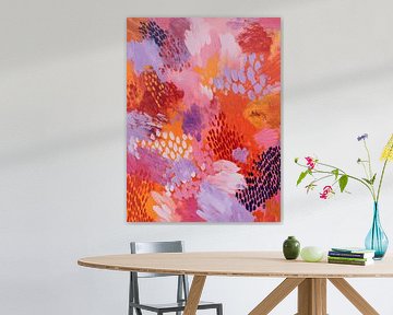 Abstraction estivale en couleur sur Gypsy Galleria