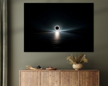 Illustration monochrome d'un homme solitaire sur un banc avec des oiseaux sur BINEDITS