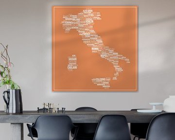 Italien Typografie von Stef van Campen