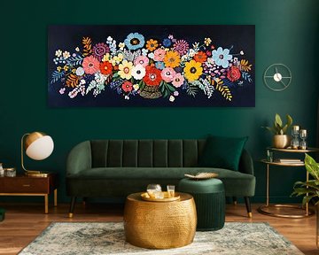 Fleur et vase 90.1026 sur La collection ARTEO