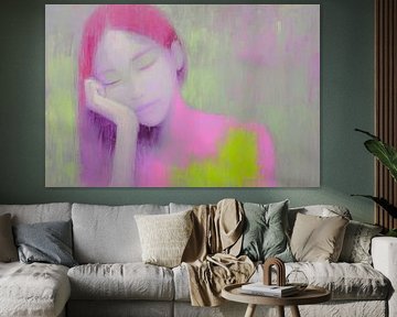 Rosa Siesta von ARTEO Gemälde